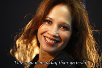 I love you more today than yesterday