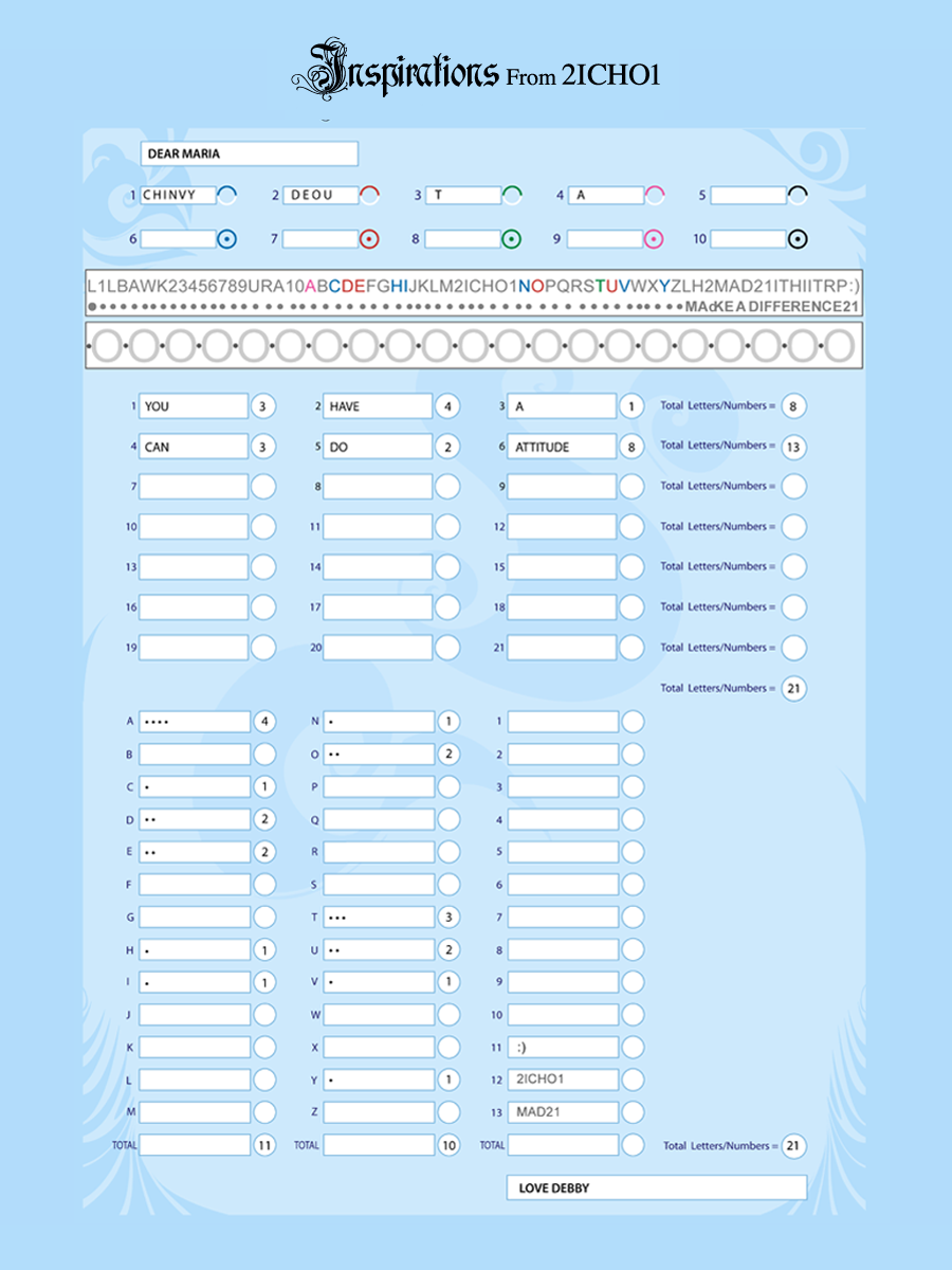 Template Directions